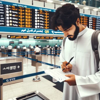 한국 입국 인천공항 Q코드 큐알코드 작성법 절차 최신후기