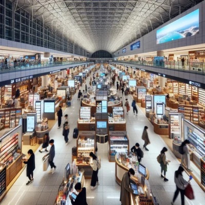 인천공항 출국장, 면세점 무료증정 쿠폰과 인도장 정보