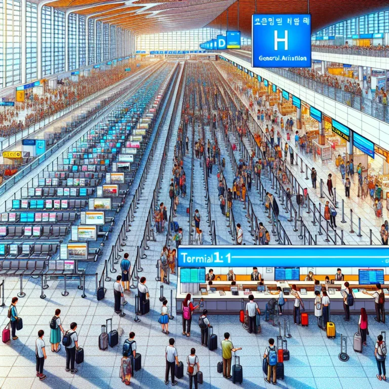 인천공항 1터미널 아시아나 카운터 위치 및 운영시간