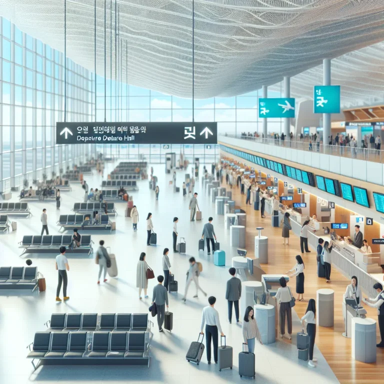대한항공 인천공항 터미널 번호 알아보기