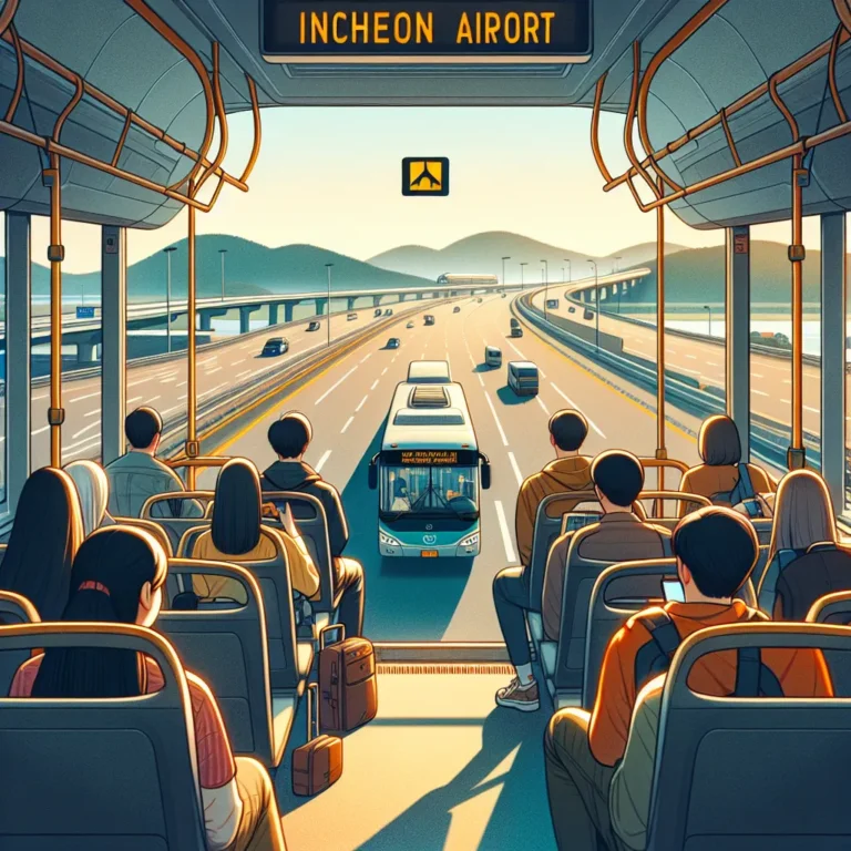 부산 인천공항 버스 예매 방법