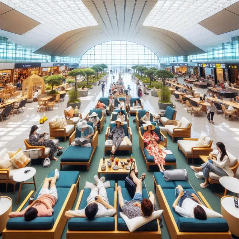 인천공항 릴렉스존 위치 및 이용방법