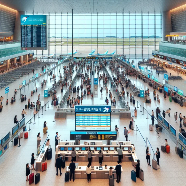 대한항공 인천공항 1터미널 위치 및 이용시간