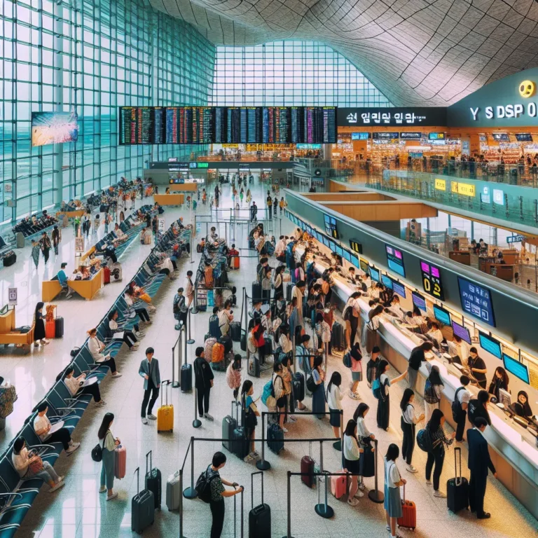 김포공항 탑승수속 소요시간 알아보기