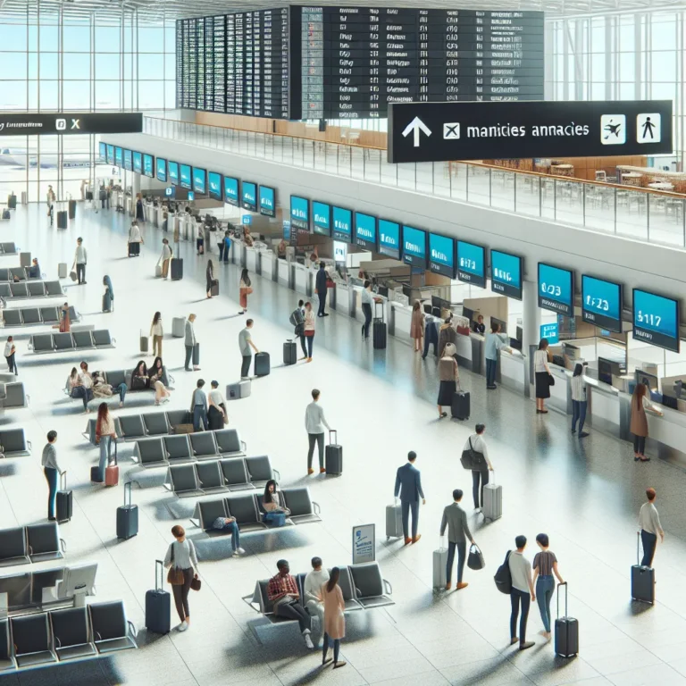 인천공항 1터미널 항공사 카운터 및 위치