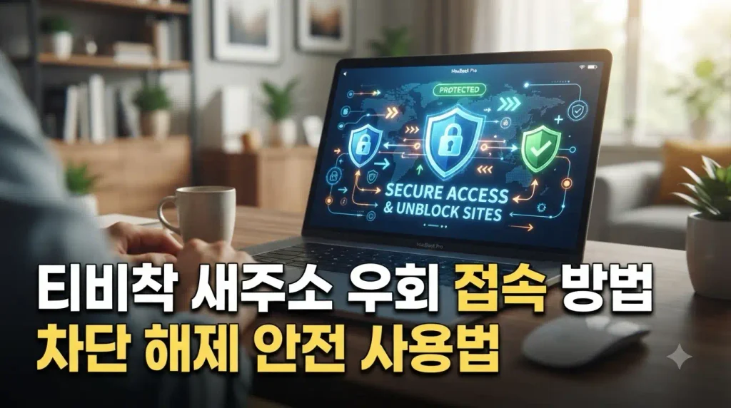 티비착 새주소 우회 접속 방법 차단 해제 안전 사용법