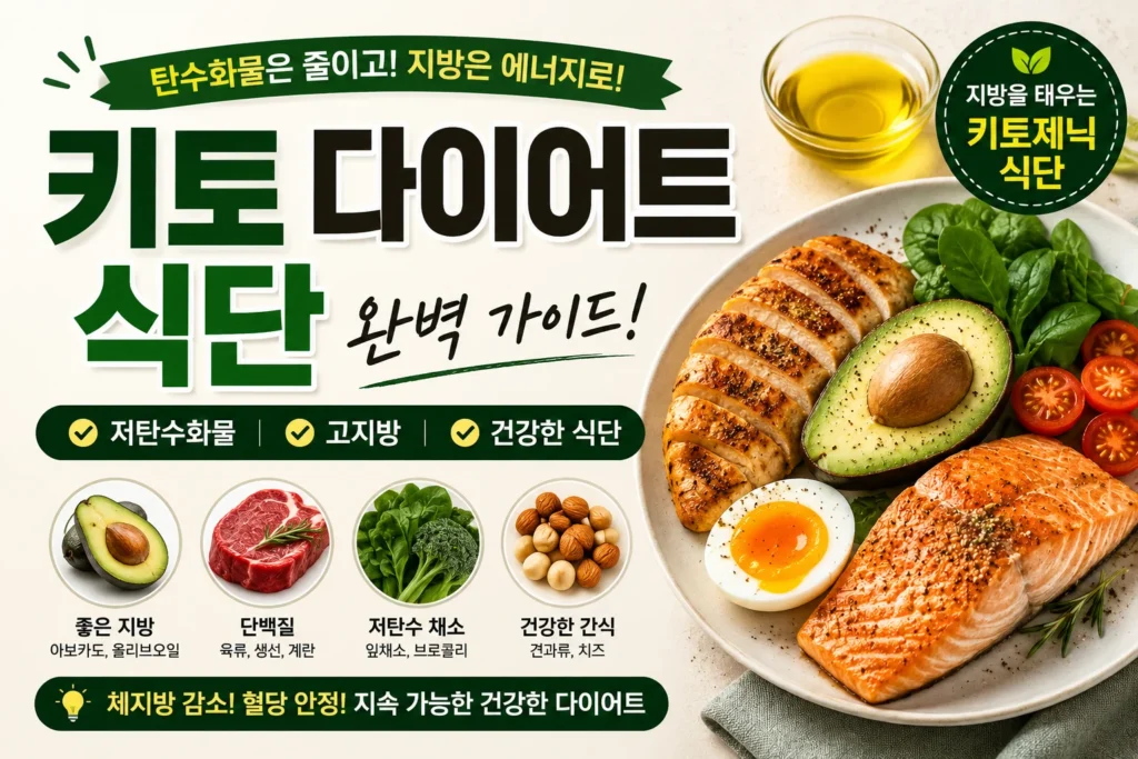 키토 다이어트 식단