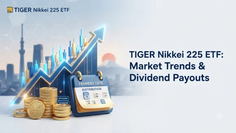 TIGER 일본니케이225 배당 분배금 지급일 배당수익률 세금